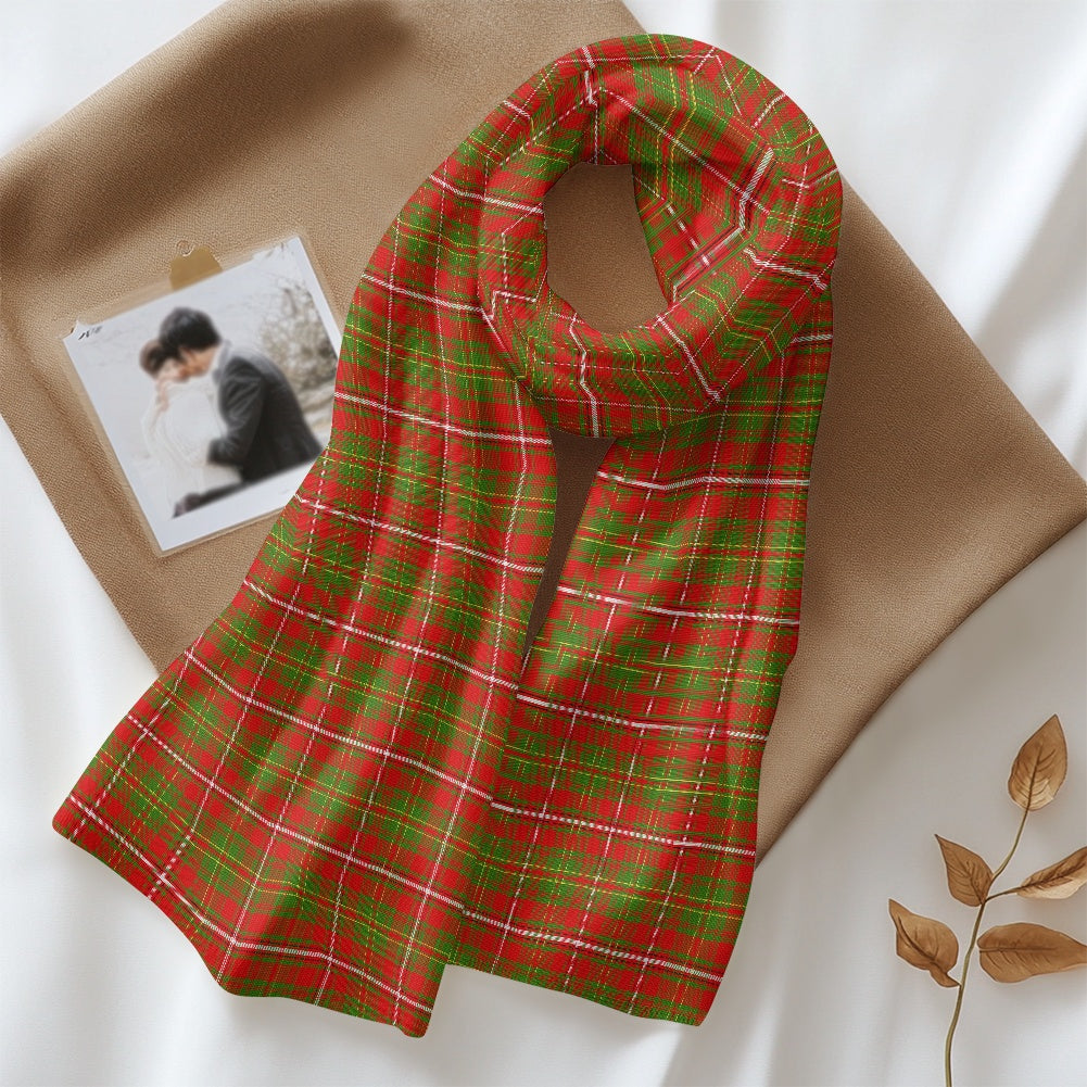 Clan Hay Tartan Fluffy scarf