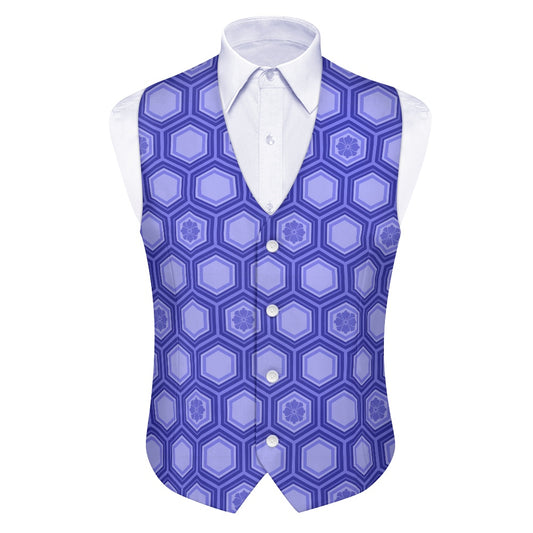 Japanese Wagara - Kikko Suit vest jacket