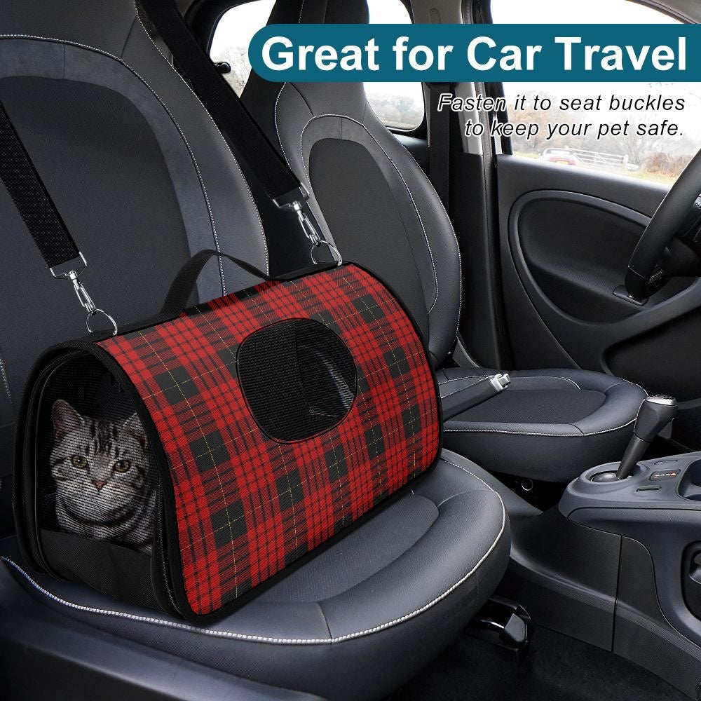 Clan MacQueen Tartan Pet Carrier Bag