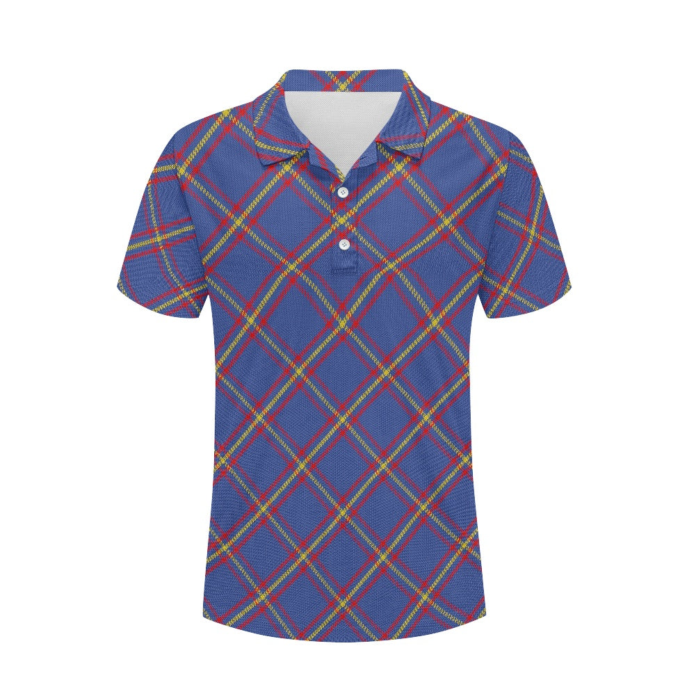 Clan MacLaine Tartan Polo Shirt