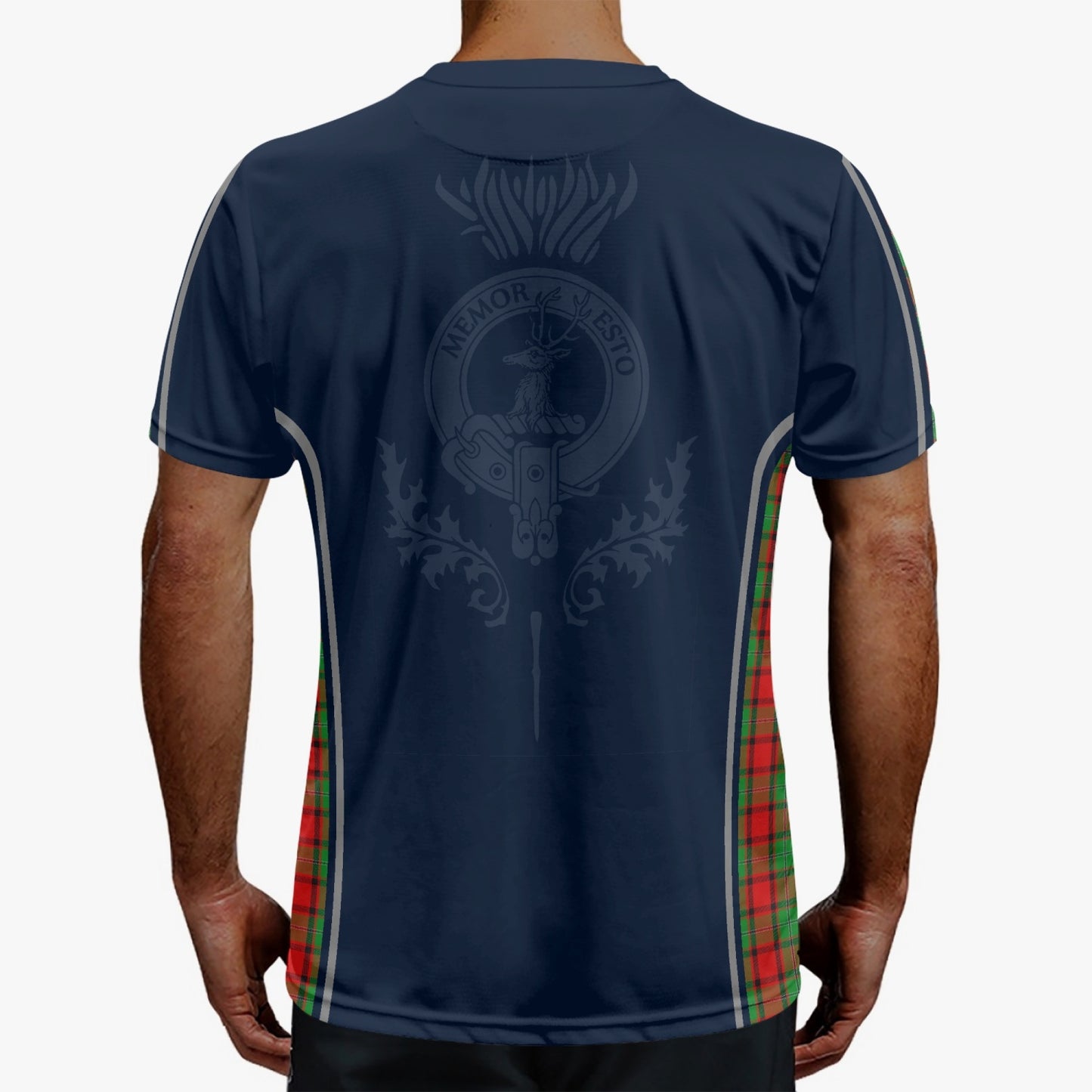 Clan MacPhail Crest & Tartan Soccer Jersey