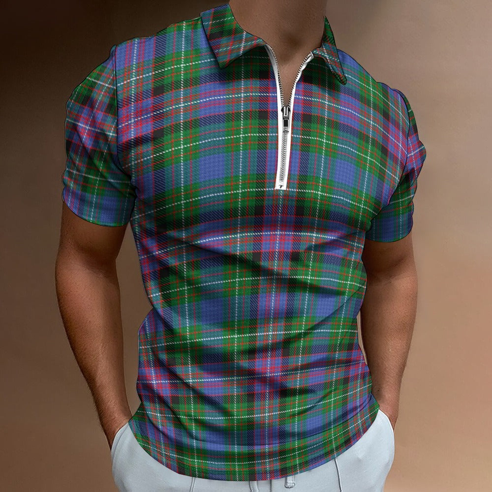 Clan Rankin Tartan Short sleeve polo shirt