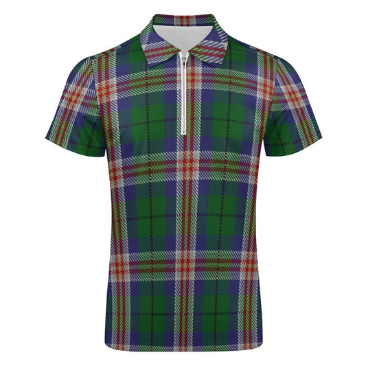 US State - Kentucky Tartan Short sleeve polo shirt