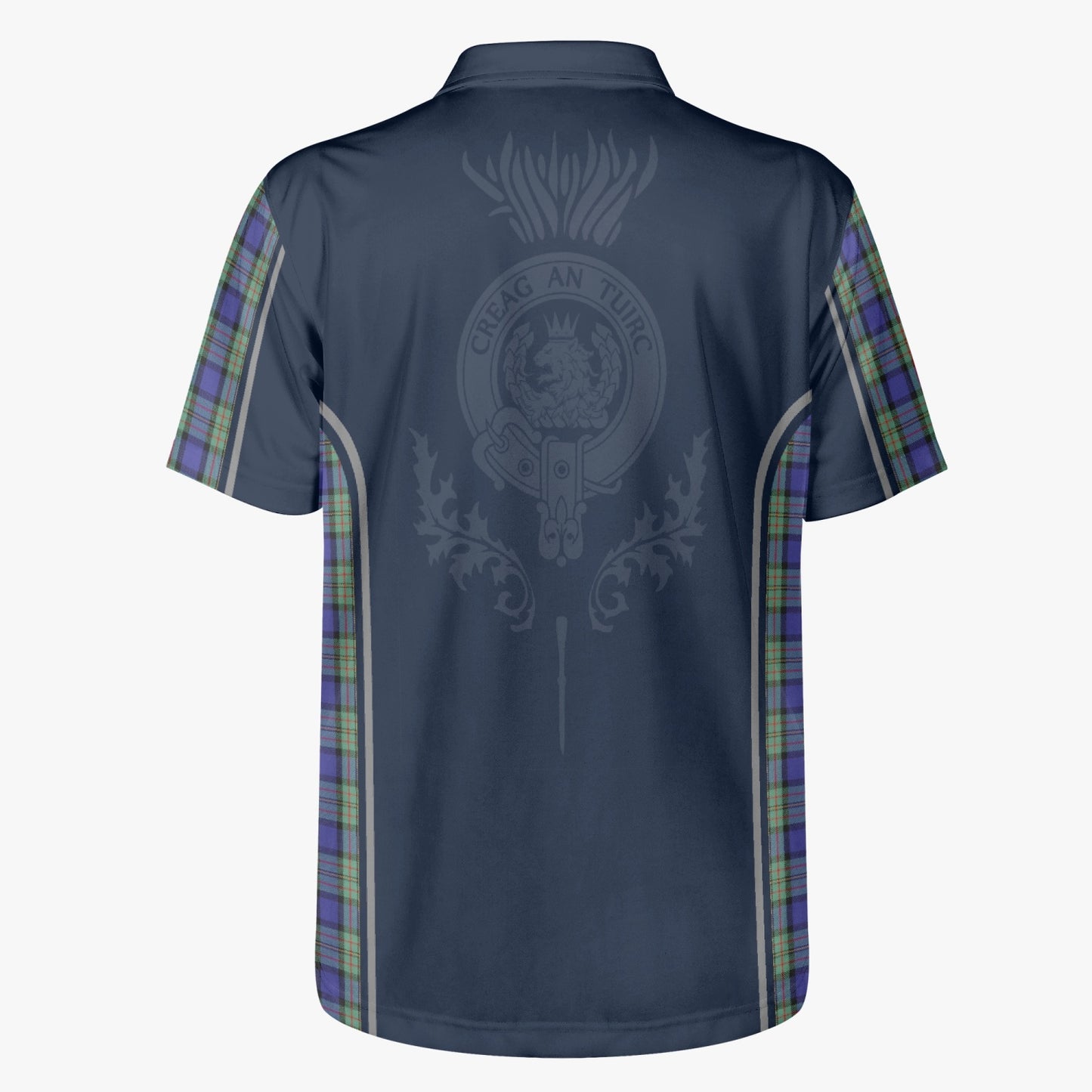 Clan MacLaren Crest & Tartan Polo Shirt