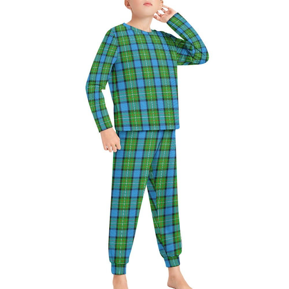 Clan Fergusson Tartan Boy's Pajama suit