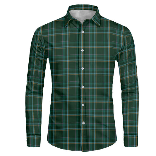 HW Tartan Men's long-sleeved shirt