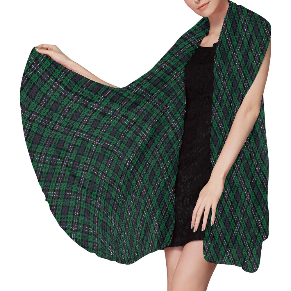 Scottish National Tartan Chiffon Scarf