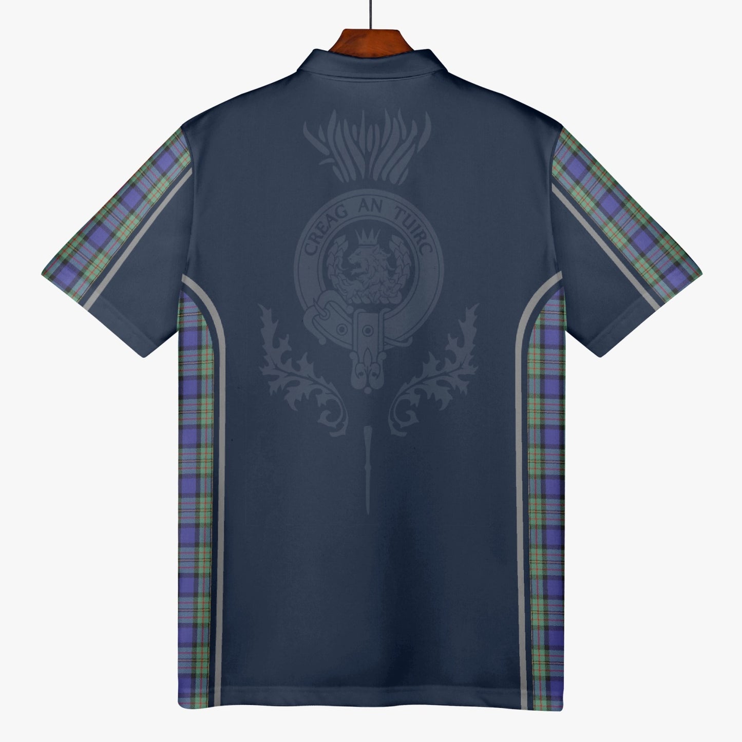 Clan MacLaren Crest & Tartan Polo Shirt