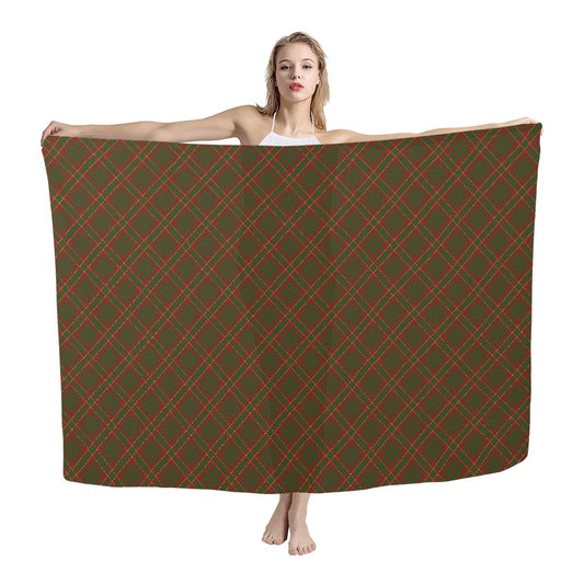 Clan MacRurie Tartan Bias Chiffon Scarf