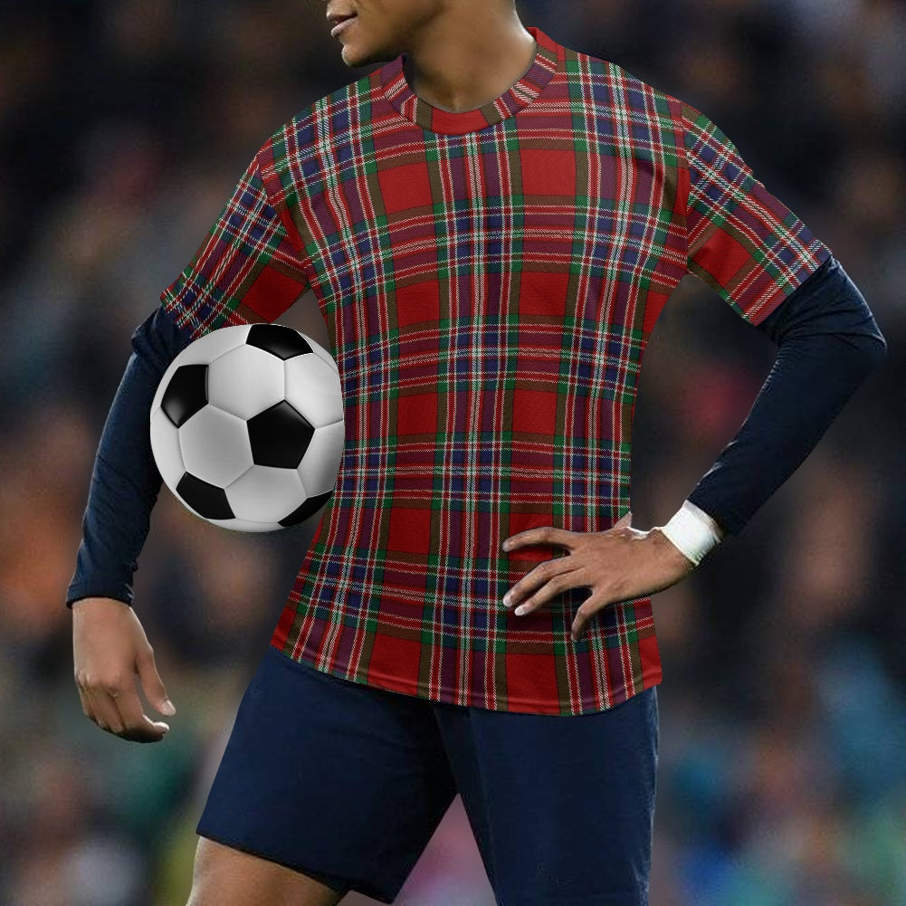 Clan MacFarlane Tartan Football Shirt