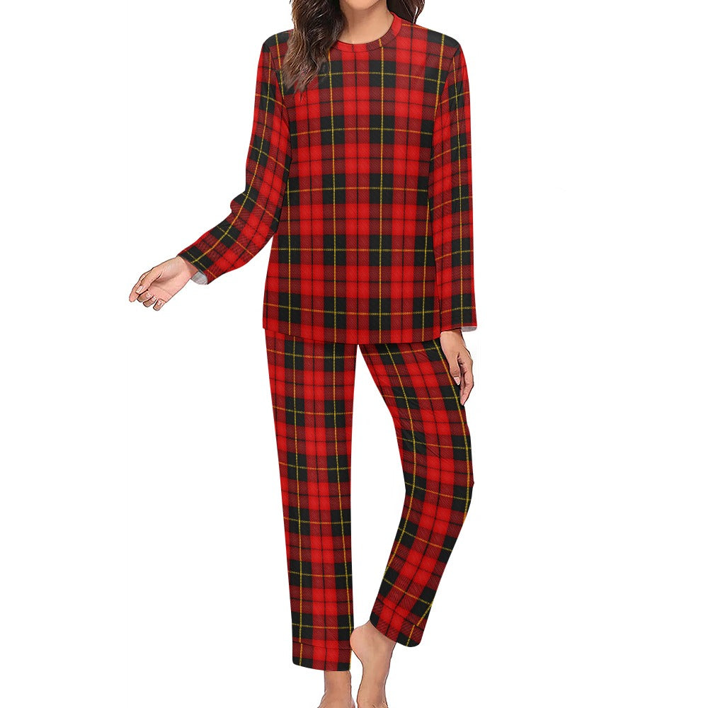 Clan Wallace Tartan Women's Pajama Set