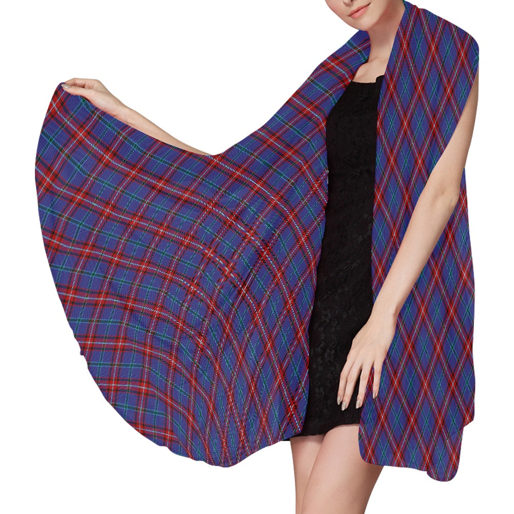 Clan Glenn Tartan Chiffon Scarf