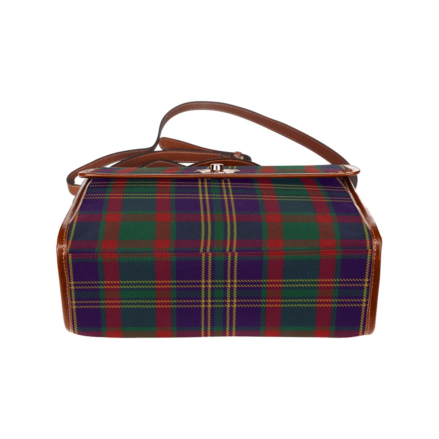 Irish County Cork Tartan Canvas Handbag