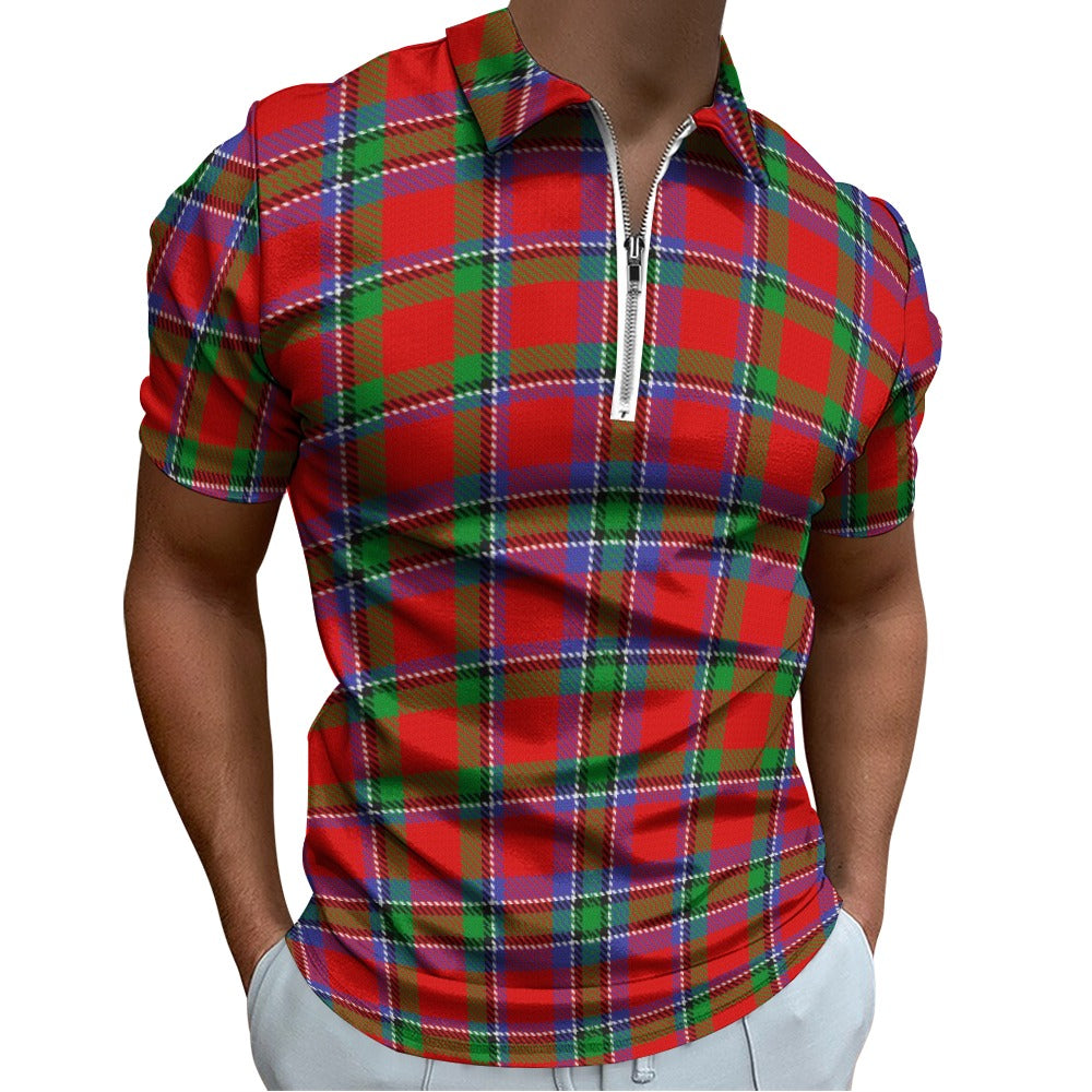 Clan Sinclair Tartan Short sleeve polo shirt