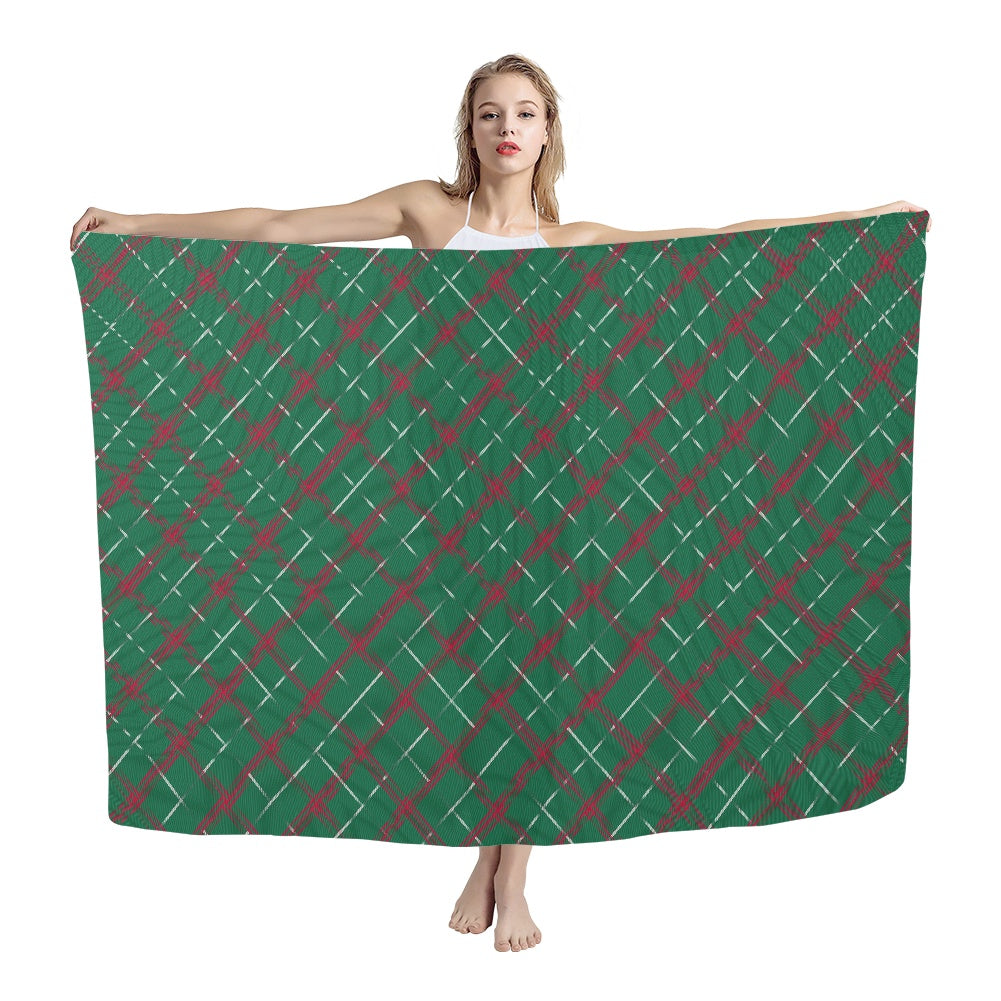 Welsh - National Tartan Bias Chiffon Scarf