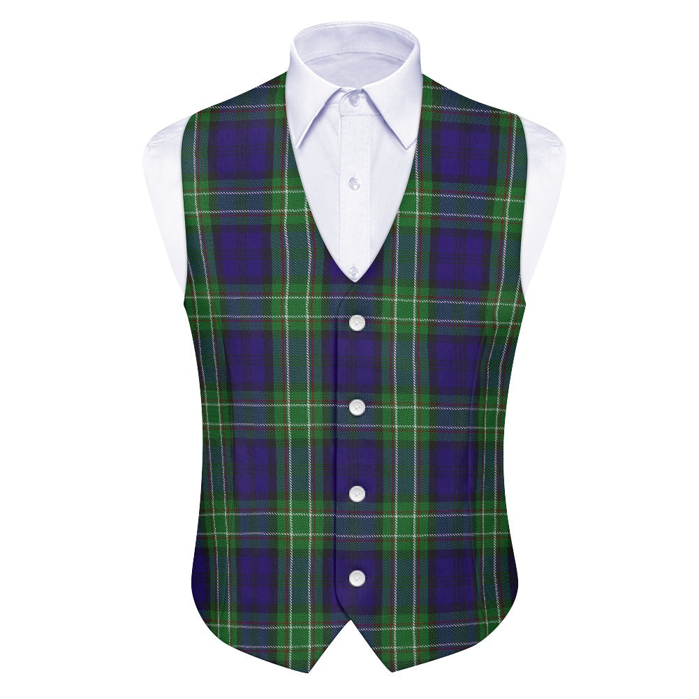 Clan Allen Tartan Suit vest jacket