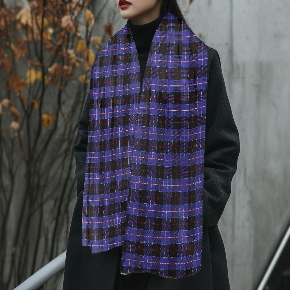 Clan Dunlop Tartan Fluffy scarf