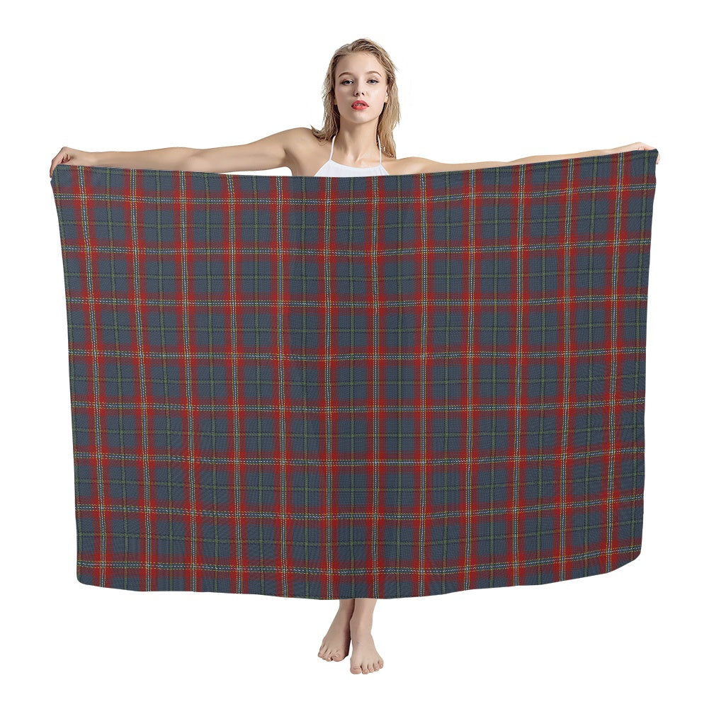 Breizh | Breton | Bretagne Bro-Naoned Tartan Chiffon Scarf