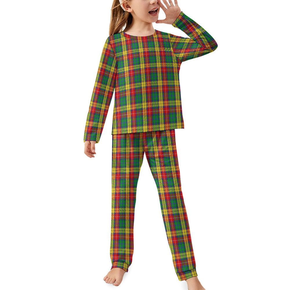 Clan Buchanan Tartan Girl's Pajama suit