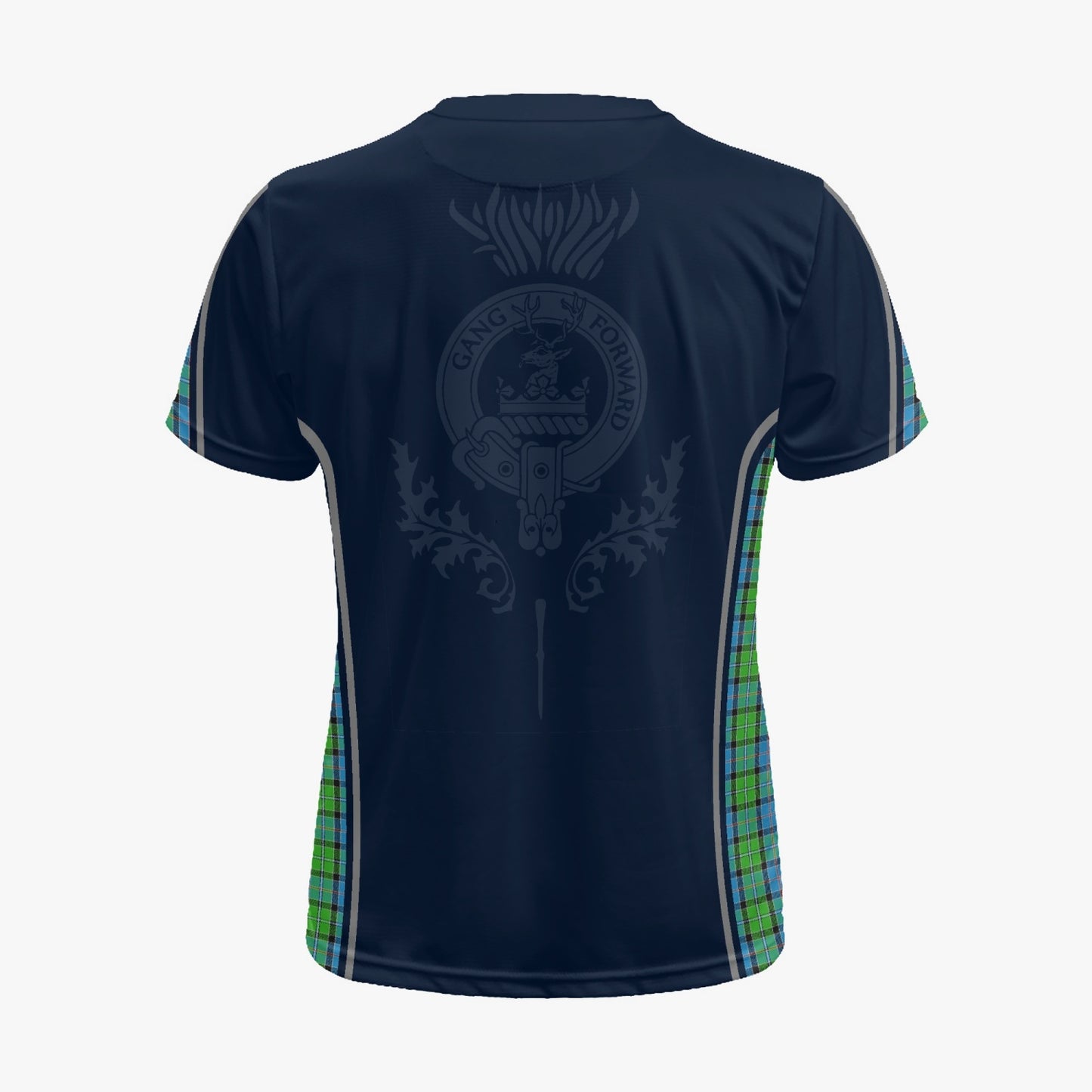 Clan Stirling Crest & Tartan Soccer Jersey