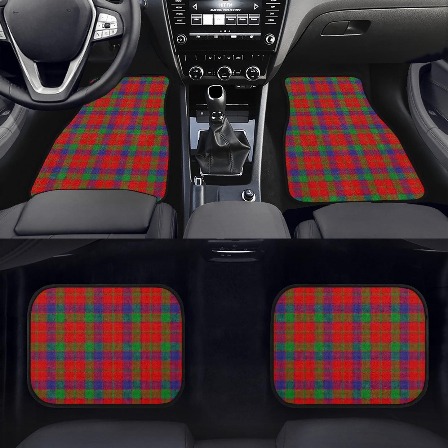 Clan Donnachaidh Car Floor Mats - 4Pcs