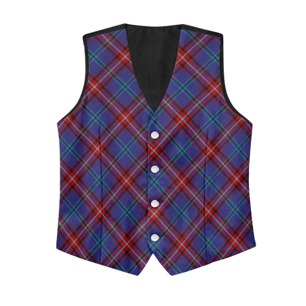 Clan Glenn Tartan Bias Suit vest jacket