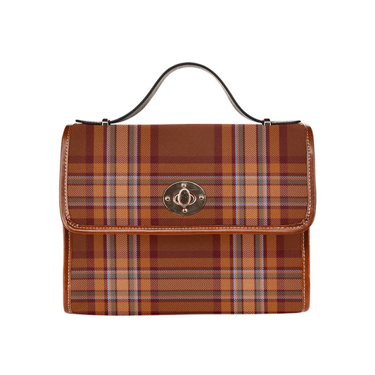 Irish County Down Tartan Canvas Handbag