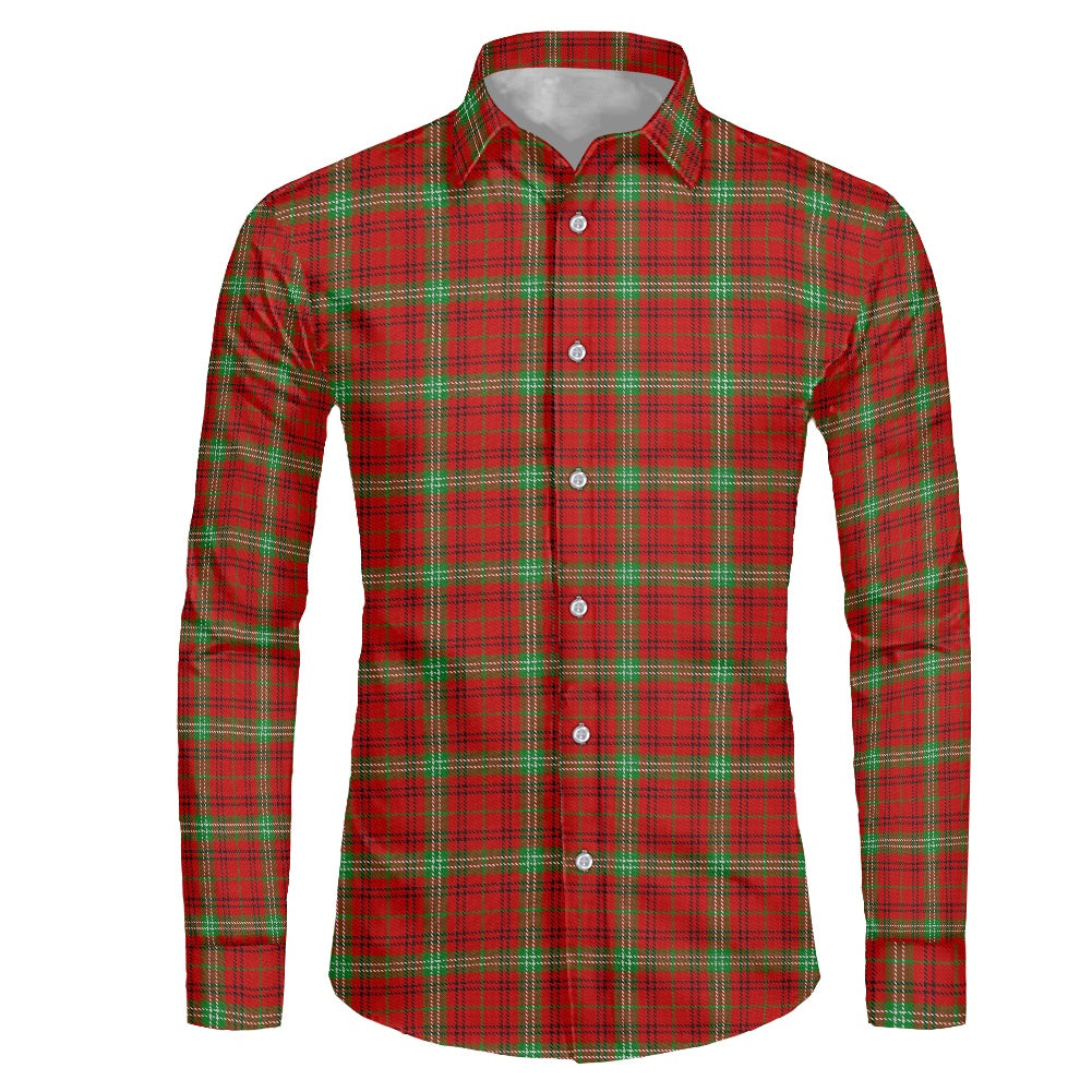 Clan Morrison Tartan Men's long-sleeved shirt