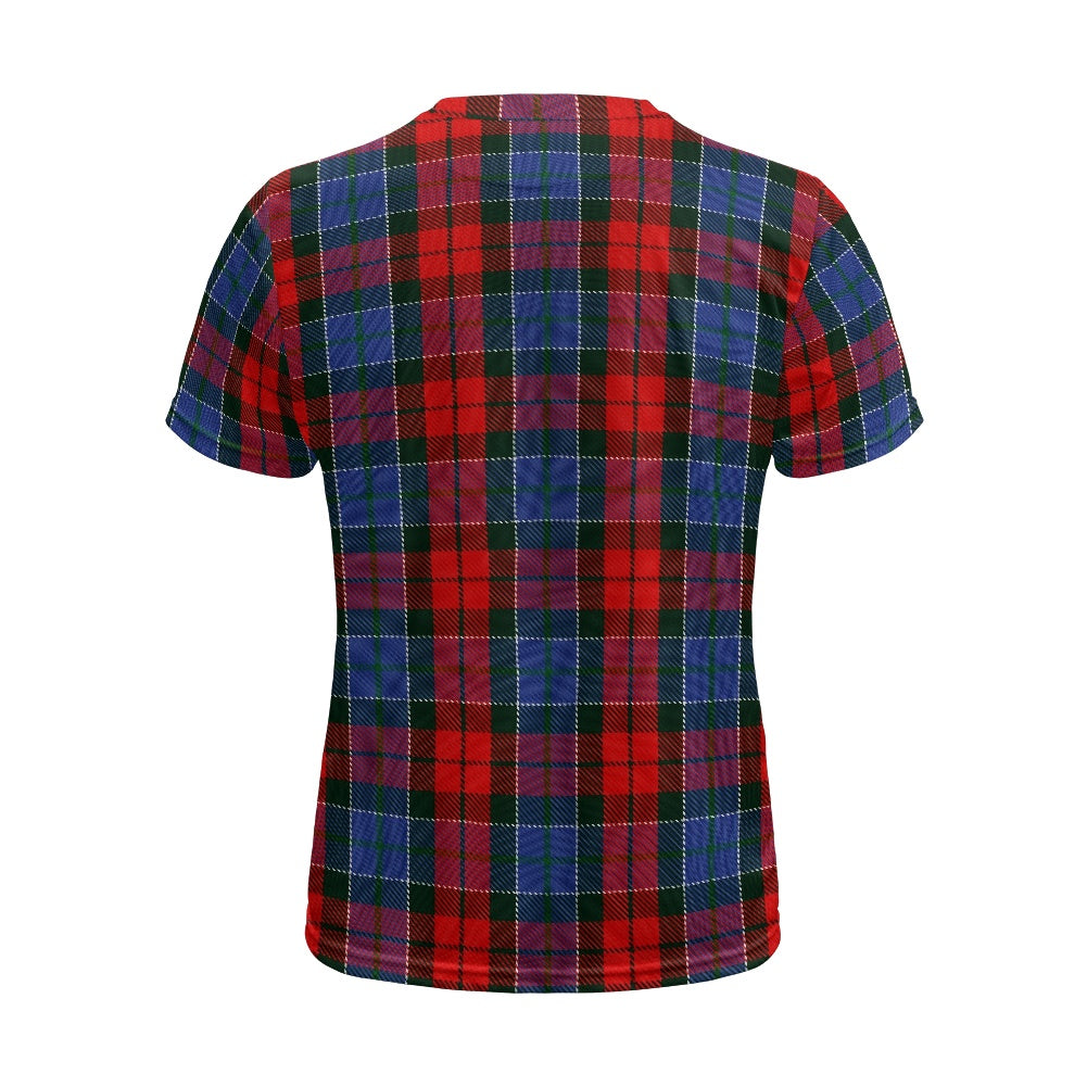 Clan Paterson Red Tartan Football Shirt