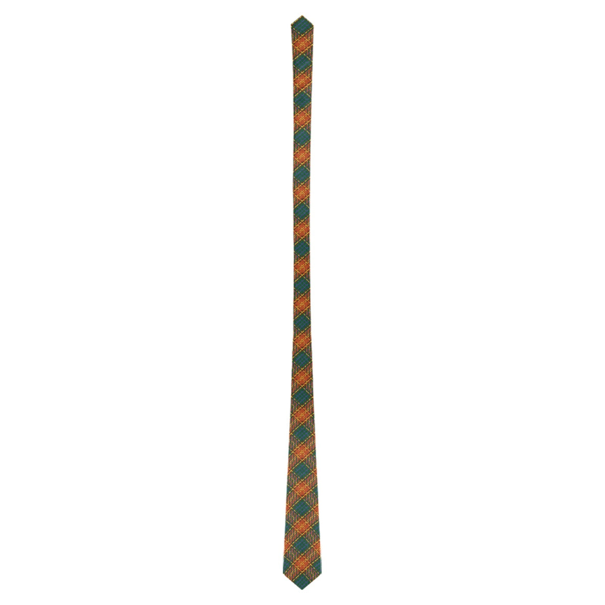 Irish County Roscommon Tartan Necktie