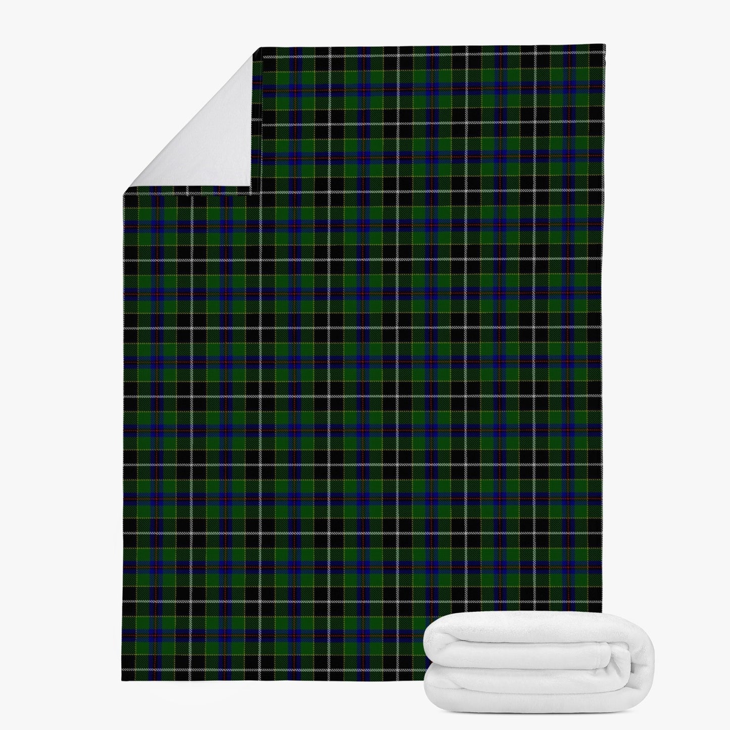 Cornish National Hunting Tartan Fleece Blanket