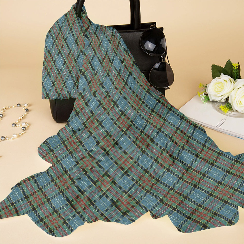 District - Paisley Tartan Chiffon Scarf