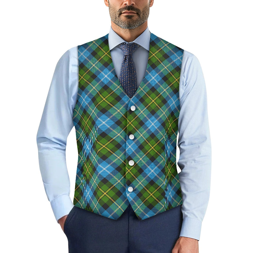 Clan MacNeil Tartan Bias Suit vest jacket