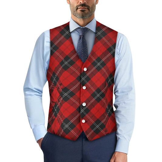 Clan Ramsay Tartan Waistcoat