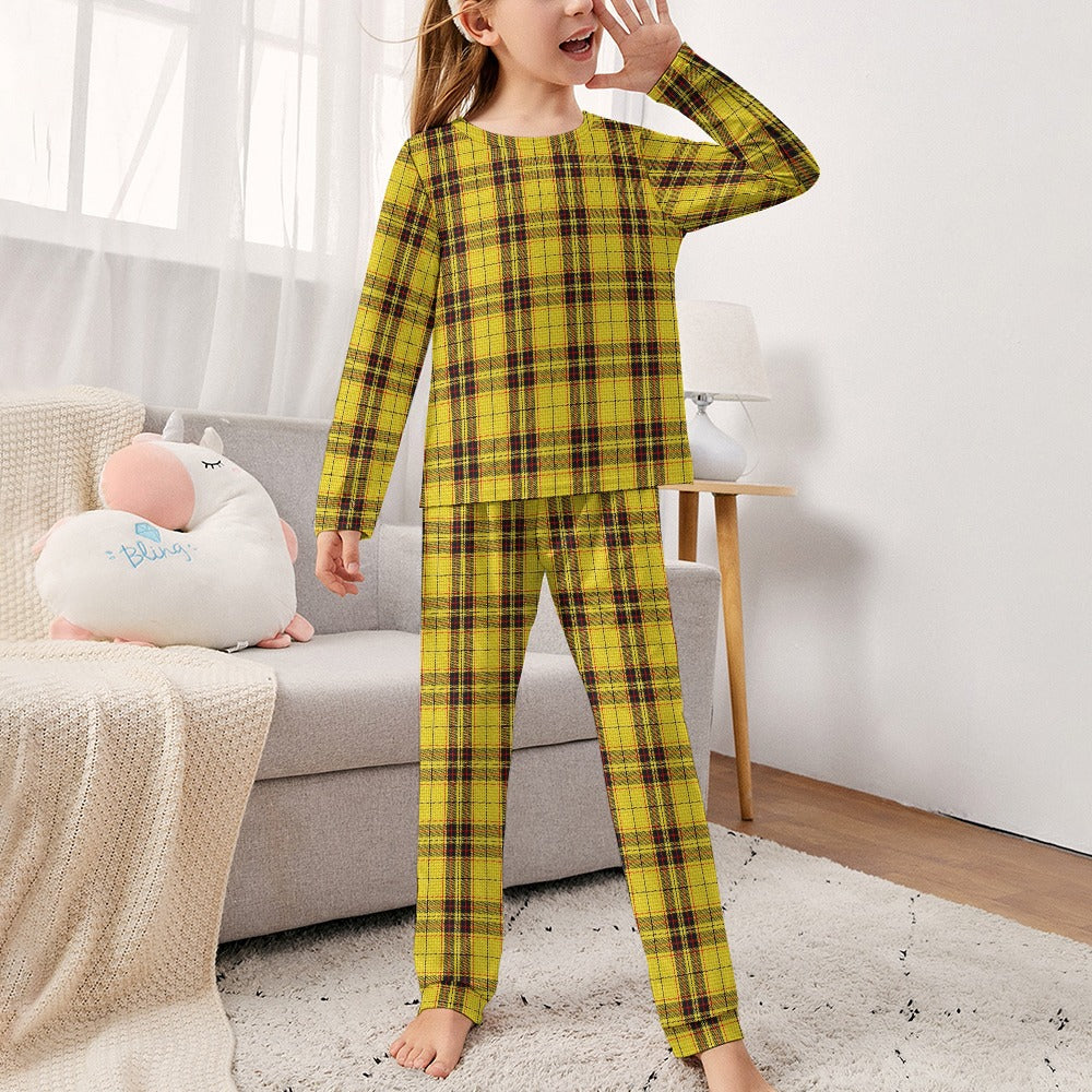 Clan MacLeod Tartan Girl's Pajama suit