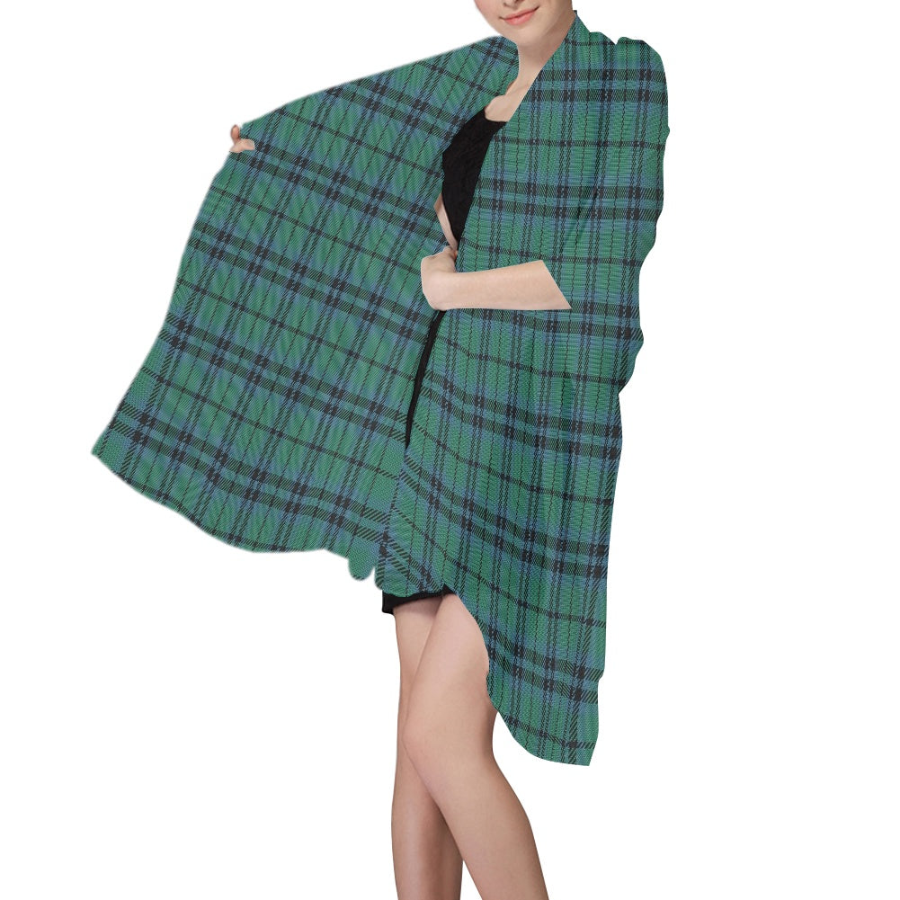 Clan Keith Ancient Tartan Chiffon Scarf