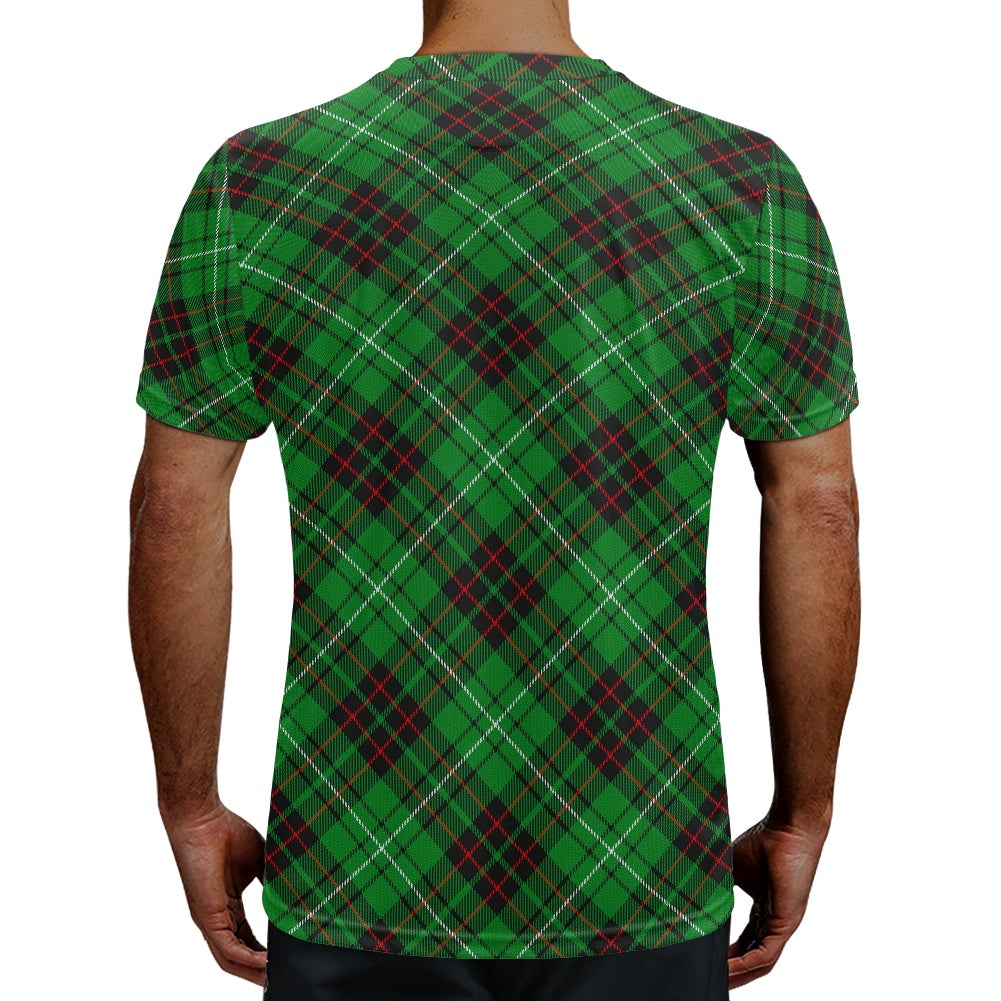 Clan MacAuley Tartan Football Shirt