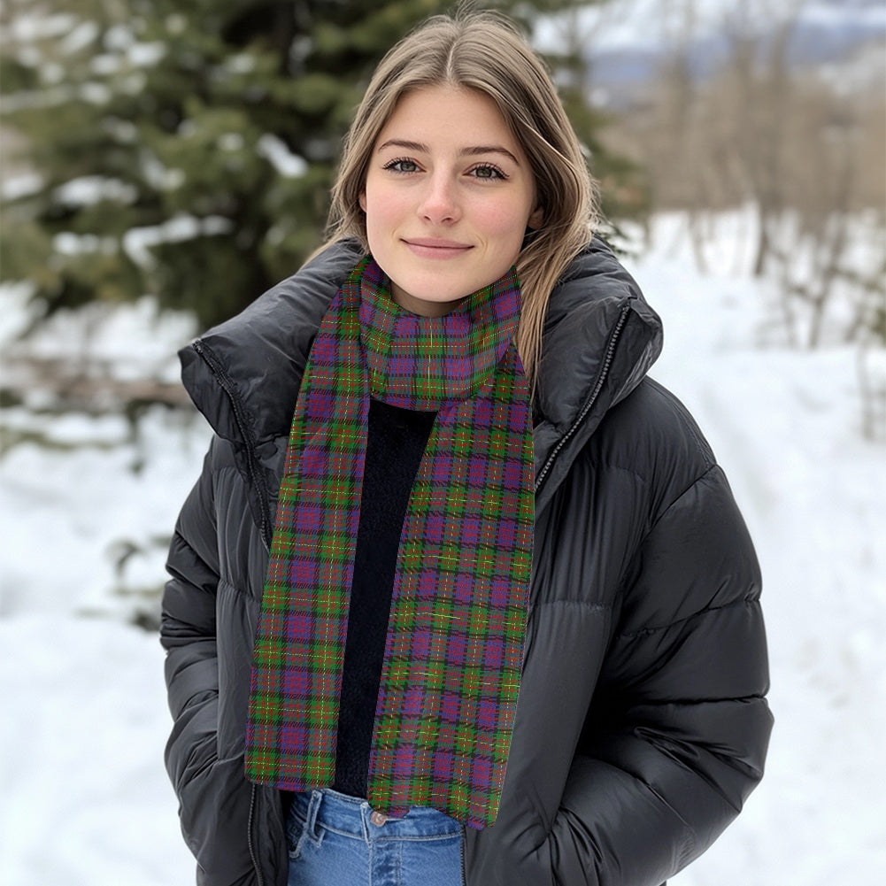 Clan Carnegie Tartan Fluffy scarf