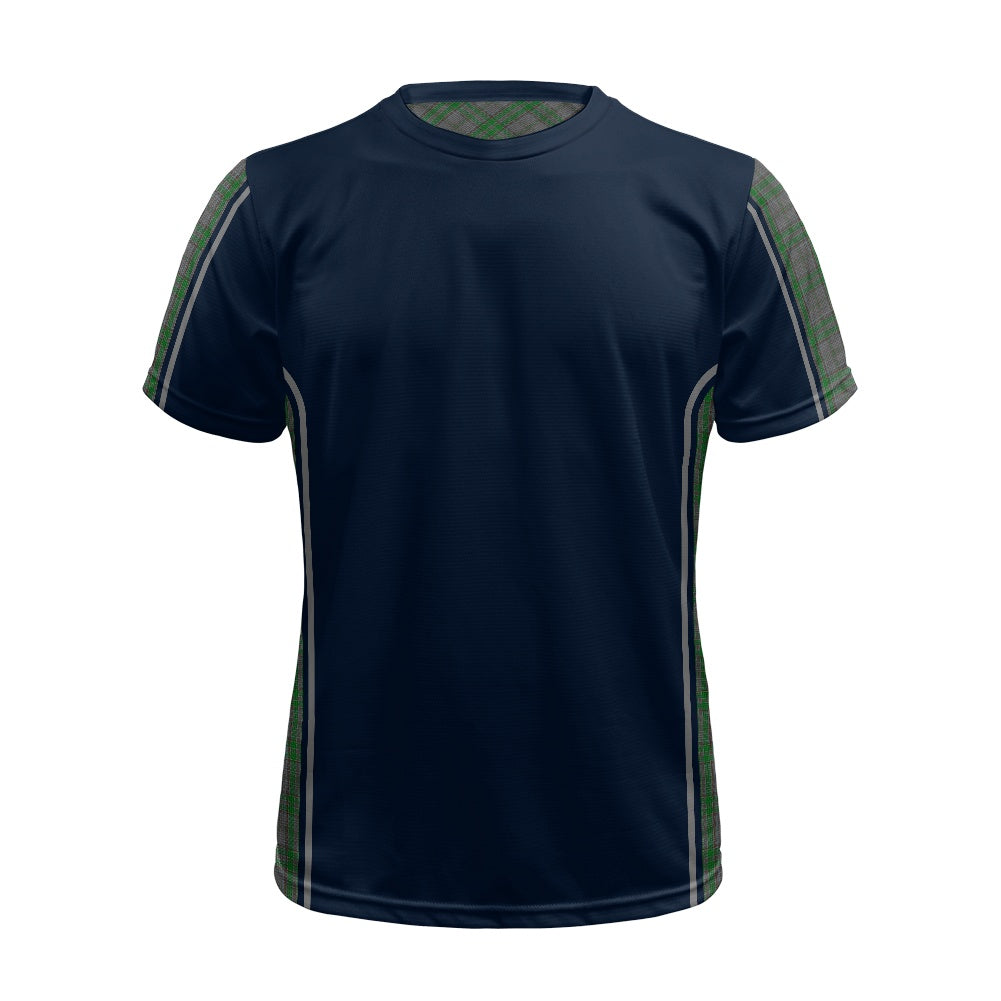 Irish County Wicklow Tartan Strip Football Shirt