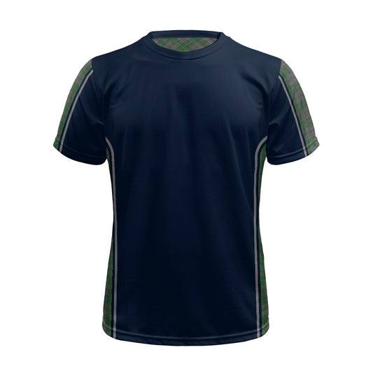 Irish County Wicklow Tartan Strip Football Shirt