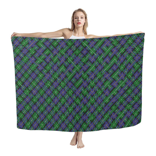 Clan MacCormick Tartan Bias Chiffon Scarf