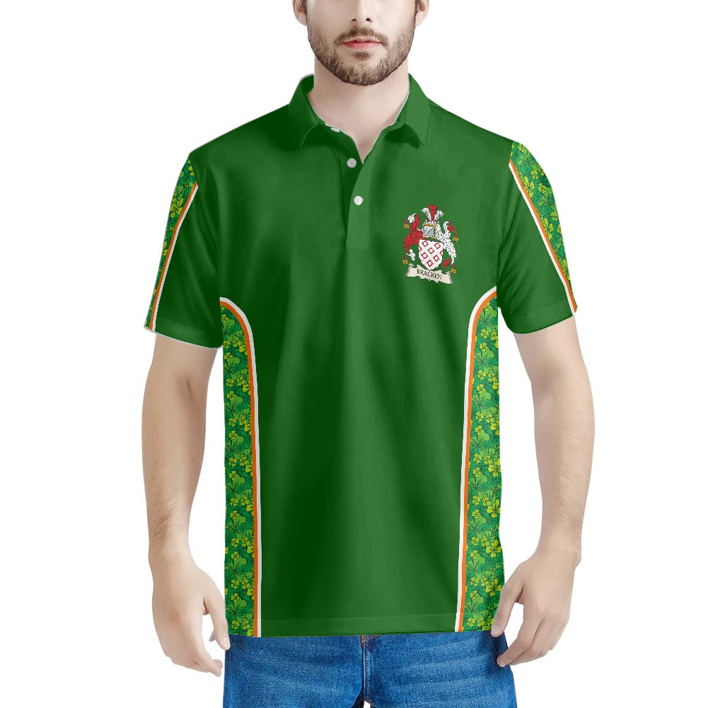 Irish Arms - Bracken Shamrock - Polo Shirt