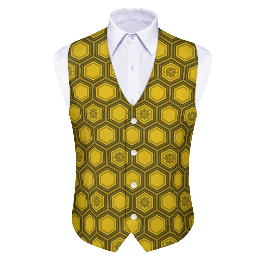 Japanese Wagara - Kikko Suit vest jacket