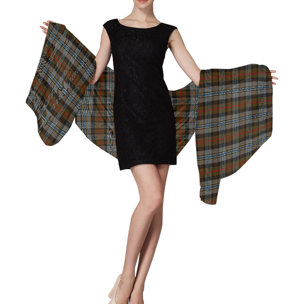 Clan Campbell Hunting Tartan Chiffon Scarf