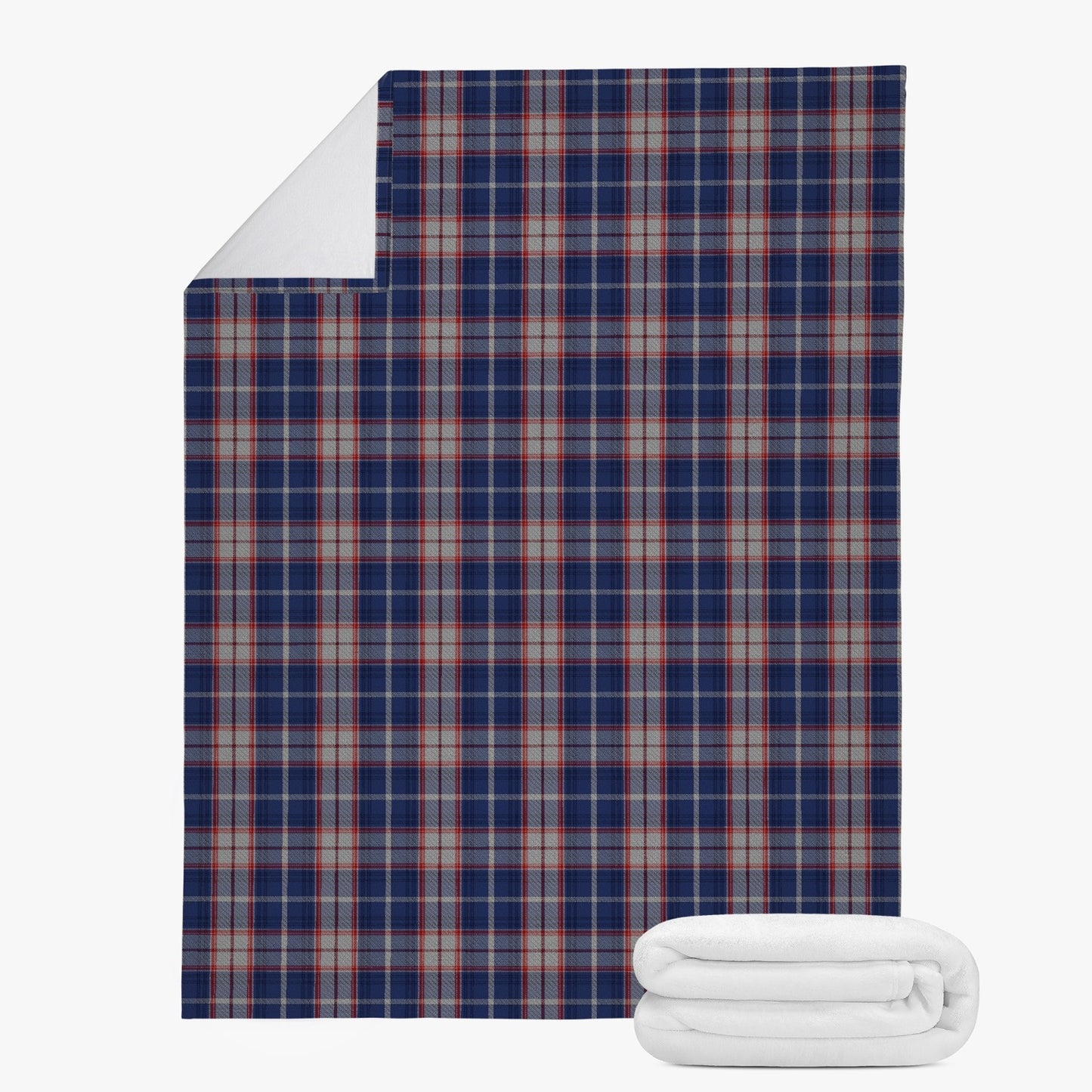 US State - Florida Tartan Fleece Blanket