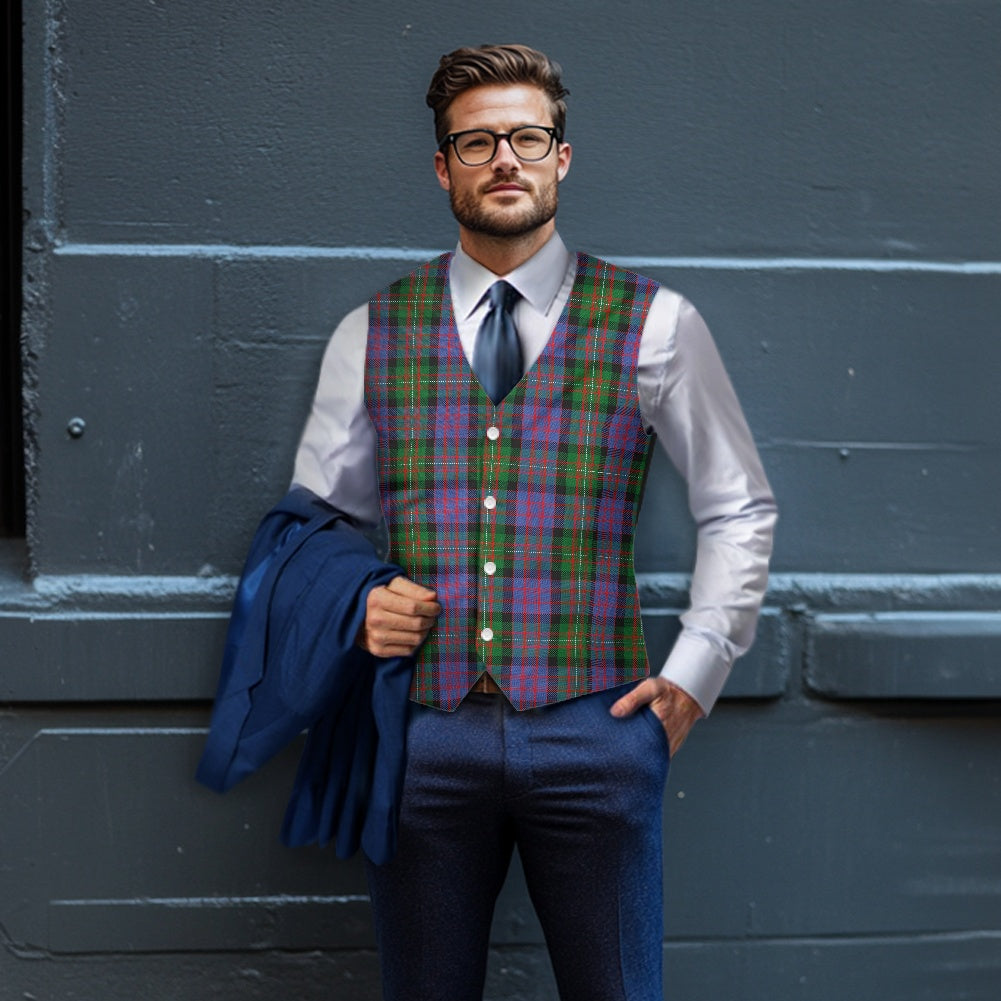 Clan MacDonnell of Glengarry Tartan Suit vest jacket