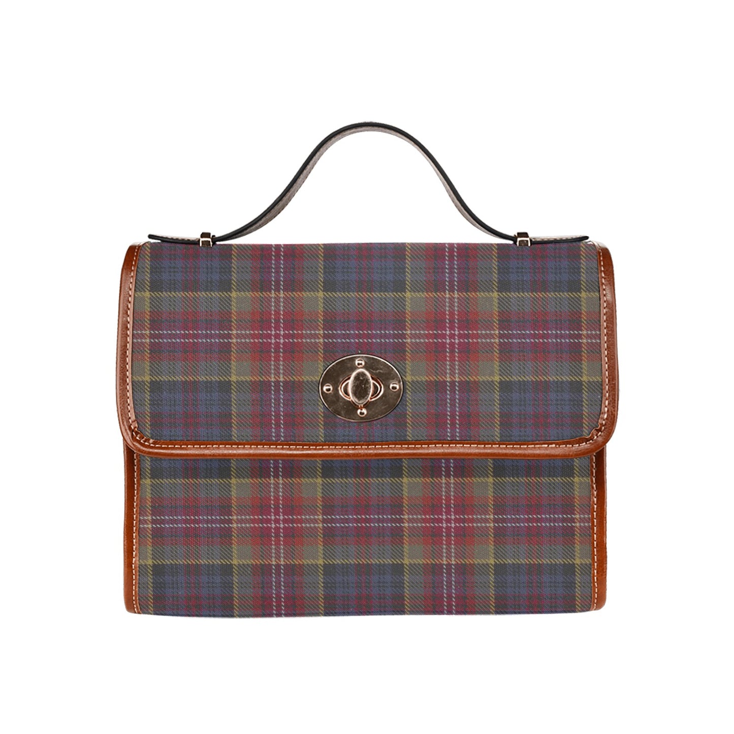Pretender Tartan Waterproof Canvas Handbag