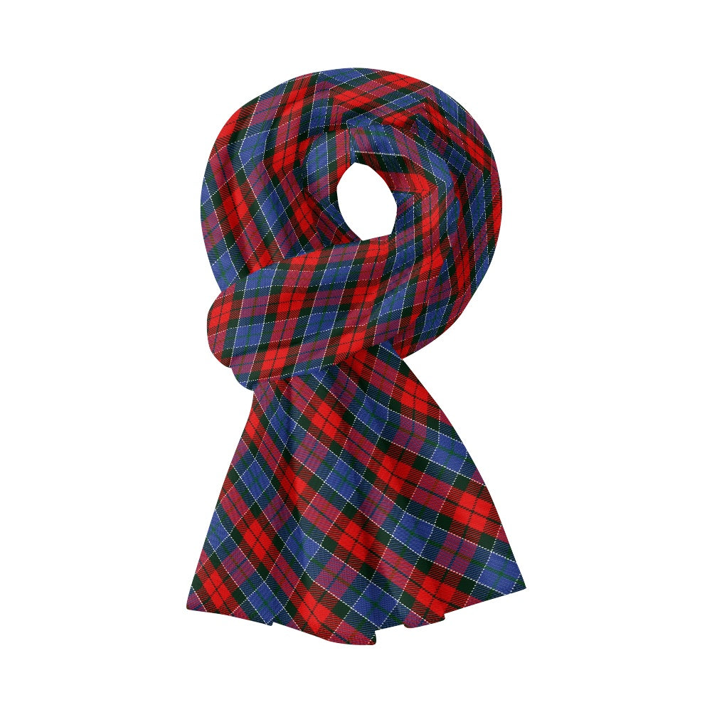 Clan Paterson Red Tartan Fluffy scarf