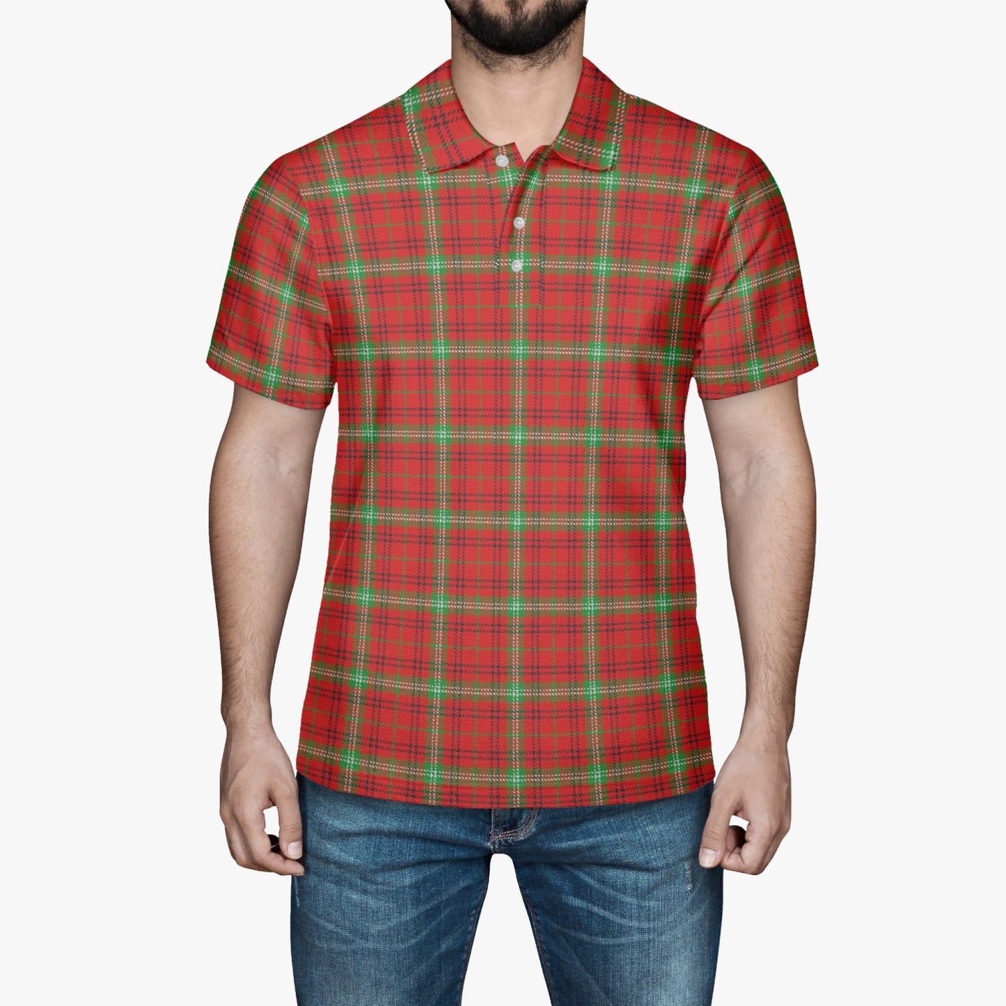 Clan Morrison Tartan Men Polo Shirt