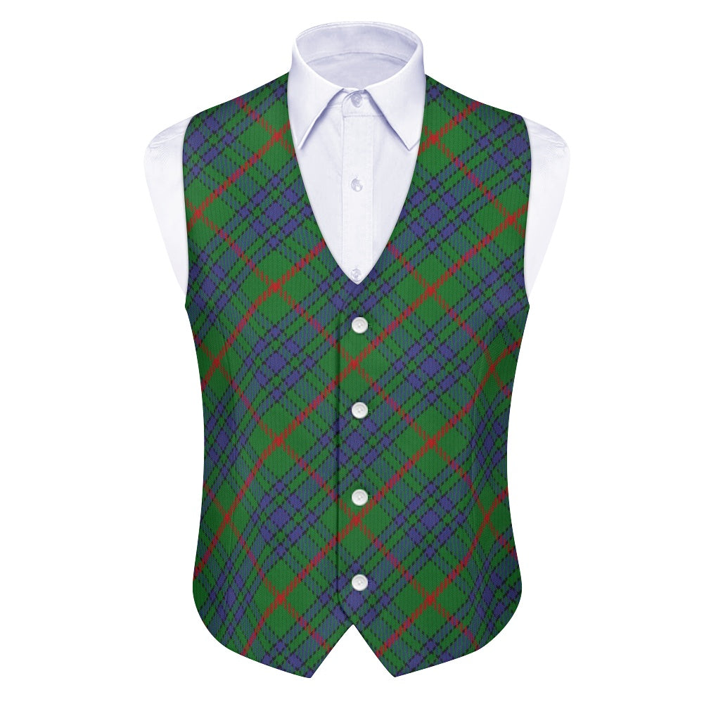 Clan Aiton Tartan Bias Suit vest jacket